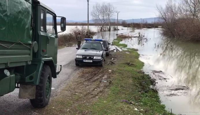 Veriu “nën pushtetin” e ujit/ Përmbyten toka e shtëpi në Lezhë dhe Shkodër