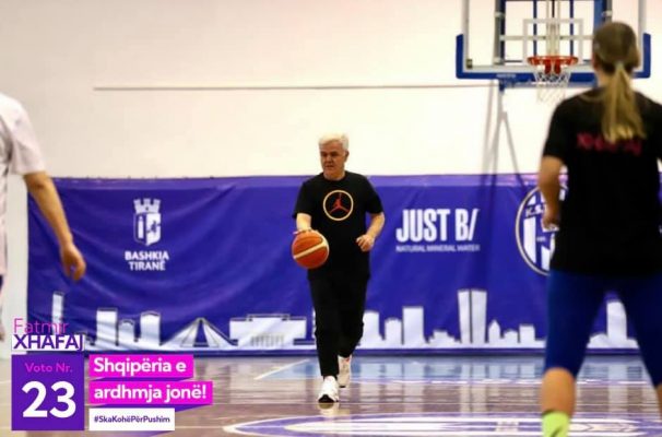 Xhafaj i “futet” basketbollit: Krah të rinjve për të shënuar koshat e fitores në 25 prill