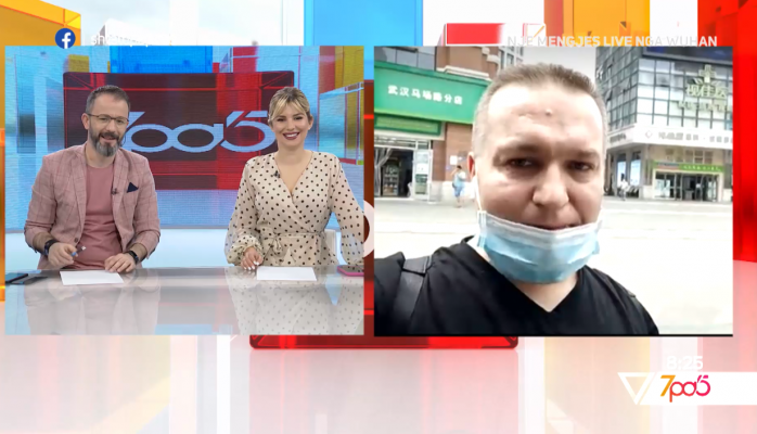 Live nga Wuhan-i për “Vizion Plus”/ Gazetari: Kinezët e kanë harruar virusin, rrugët plot me turistë