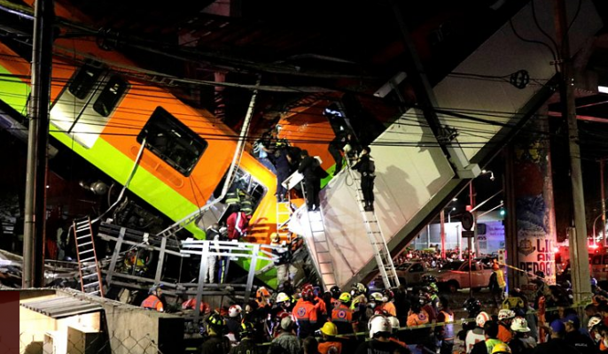 Tragjedi në Meksikë/ Shembet mbikalimi i metrosë, 20 të vdekur