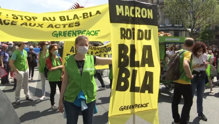 Protesta për klimën në Francë