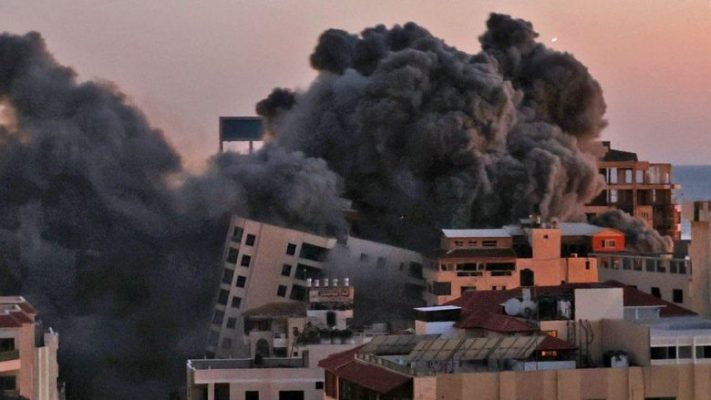 Pamje/ Izraeli rrafshon Kullën Hanadi në Gaza pas sulmeve me raketa