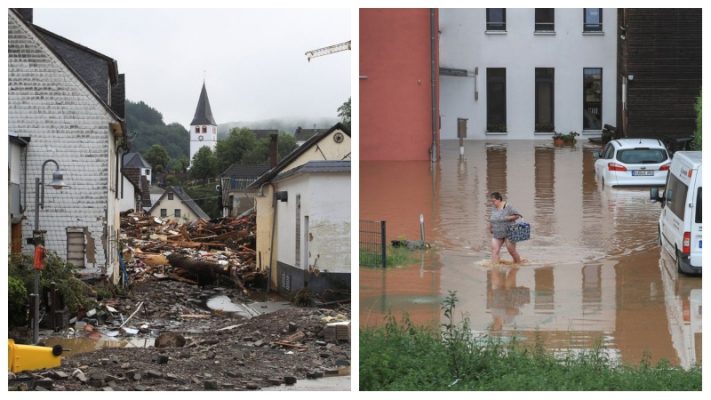 Përmbytjet në Gjermani, 19 të vdekur dhe dhjetëra të zhdukur