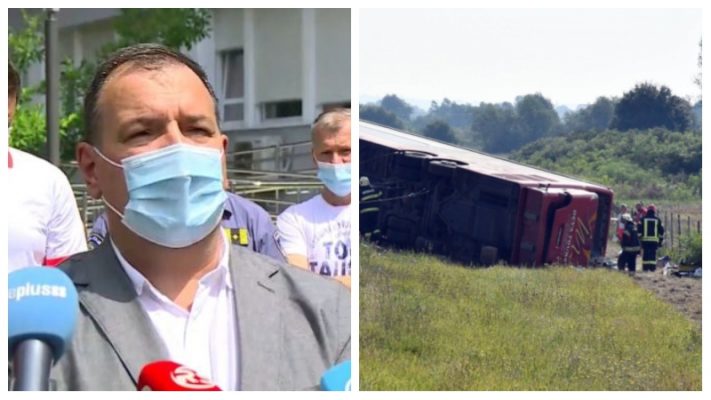 Aksidenti i autobusit të mbushur me shqiptarë nga Kosova/ Media kroate: Shkak, lodhja e shoferit