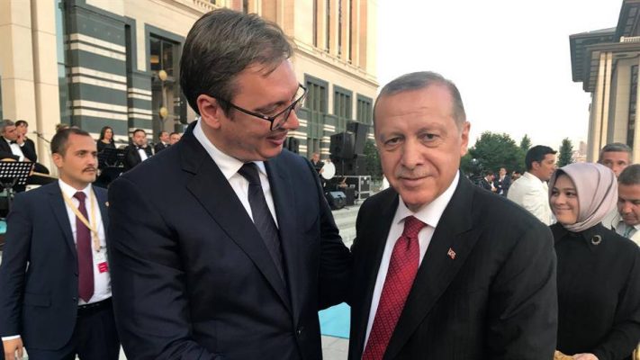 Vuçiç, bisedë telefonike me Erdogan për Kosovën