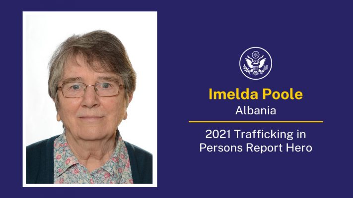 Në luftë me trafikantët/ Imelda Poole rrëfen betejën në mbrojtje të viktimave të prostitucionit