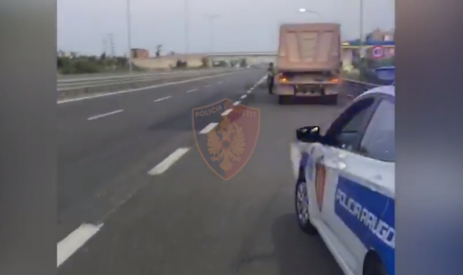 Policia “vë në shënjestër” edhe drejtuesit e kamionëve, ndëshkon 56 shoferë