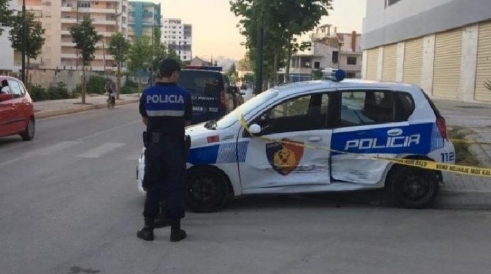 26-vjeçari përplas mjetin e policisë në Tiranë, tre persona të plagosur (Edhe efektivë)