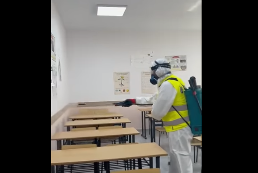 Veliaj poston videon: Nis dezinfektimi në çdo shkollë të Tiranës
