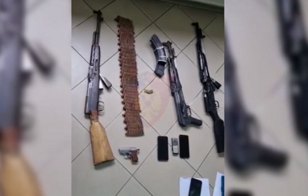 Drogë, kallashnikov, pushkë e pistoletë, shkatërrohet grupi me 7 anëtarë në Tiranë