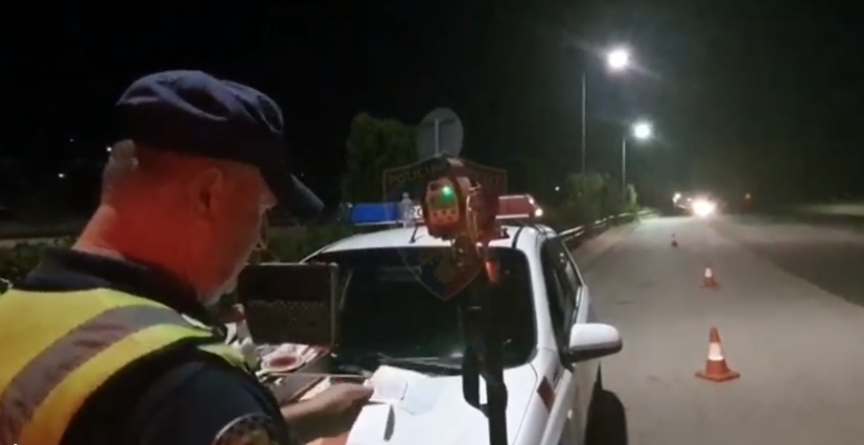 “Guxim i tepruar”/ Policia monitoron shoferët natën, 3 të arrestuar