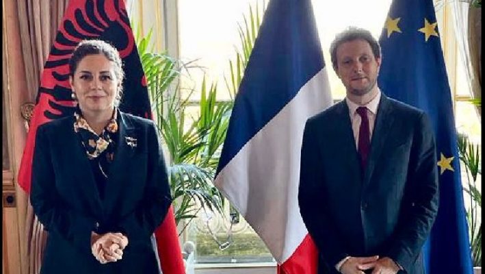 Xhaçka takim me sekretarin e Shtetit Francez për Çështjet Evropiane: Diskutuam për integrimin e Shqipërisë në BE