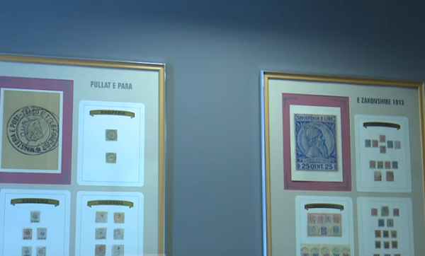 Muze me objektet e filatelisë/ Ekspozohen pullat postare që shpallja e Pavarësisë