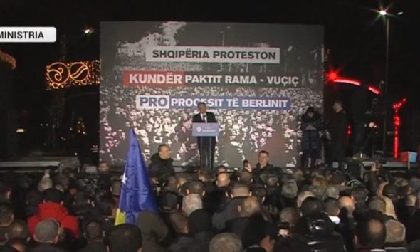 VOA: Vuçiç në Tiranë për ‘Open Balkan’, Berisha proteston
