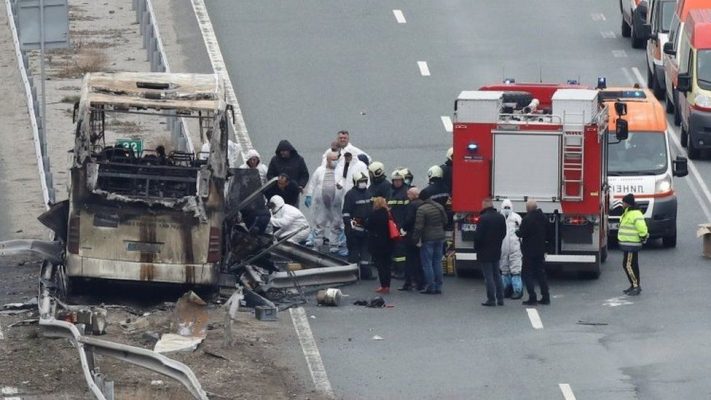 45 shqiptarë vdiqën në aksident/ Shoferi i autobusit shpallet fajtor