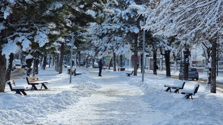Dëborë dhe ngricë e madhe në Korçë dhe zonat e tjera të juglindjes