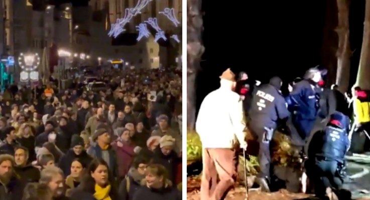 Protesta anticovid në Gjermani, qytetarët mbushin rrugët për të kundërshtuar masat