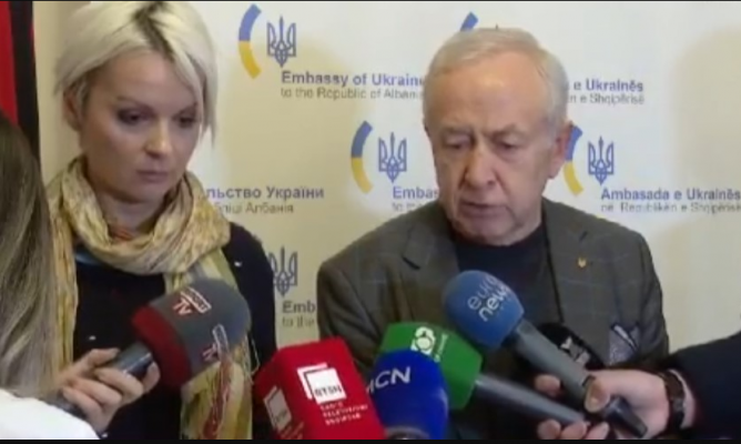 “Kemi bërë kërkesë për armatime”/ Ambasadori ukrainas në Tiranë: Do ta mbrojmë tokën tonë