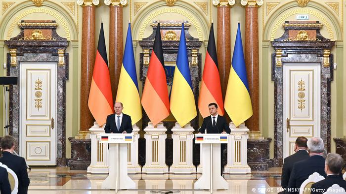 Kancelari gjerman Scholz rithekson në Kiev mbështetjen për Ukrainën