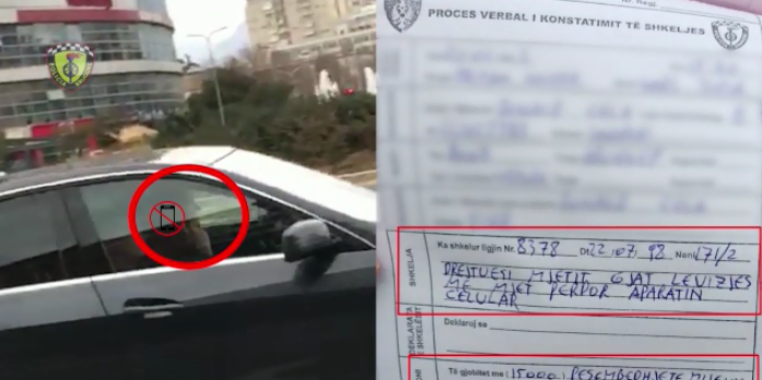 Policia “zbor” shoferëve në Tiranë, arrestime dhe mijëra gjoba brenda një jave