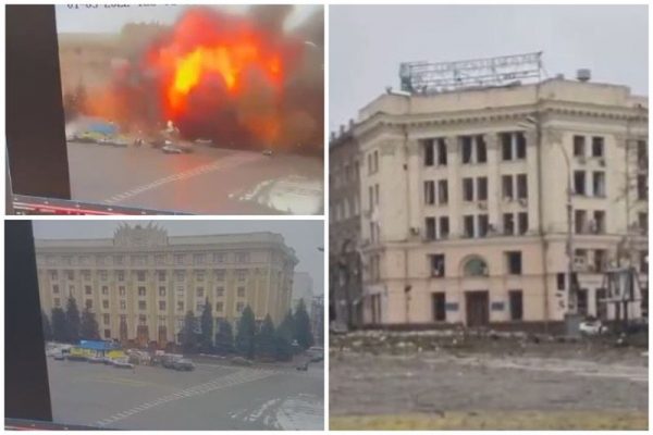 Raketat ruse godasin civilët në Kharkiv/ Autokolonat ruse disa kilometra larg Kievit