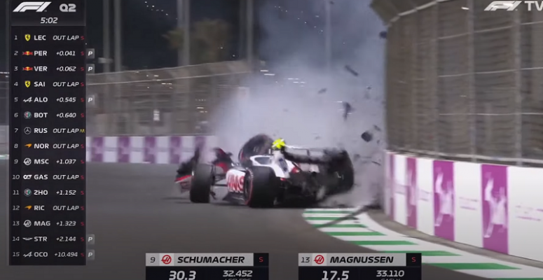 VIDEO/ Tronditet familja Schumacher, djali i legjendës pëson aksident të frikshëm në Formula 1