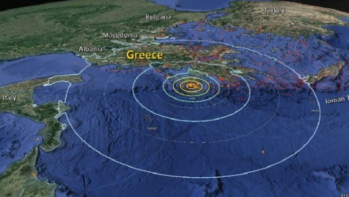Greqia godit nga një tërmet