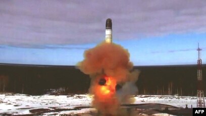 Rusia teston një raketë të re bërthamore