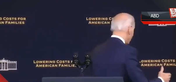 Video-Joe Biden shokon sërish/ Shtrëngon me të dyja duart personin e padukshëm