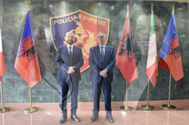 Trafiku i drogës dhe organizatat kriminale, kreu i policisë italiane takim me Gledis Nanon