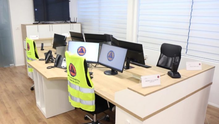 Përurohet qendra e emergjencave, do të koordinojë punën e institucioneve të mbrojtjes civile