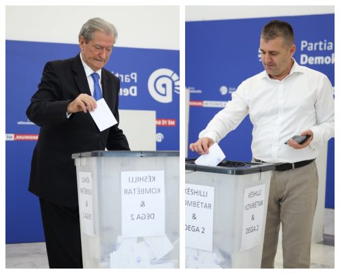 Zgjedhjet për kreun e PD-së/ Votojnë dy ‘kundërshtarët’, deklaratat
