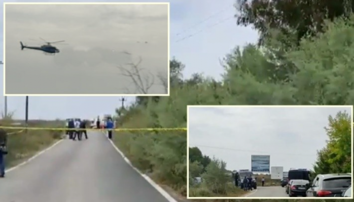 Grabitja e bankës në Koplik, policia kërkon me helikopter autorët e arratisur