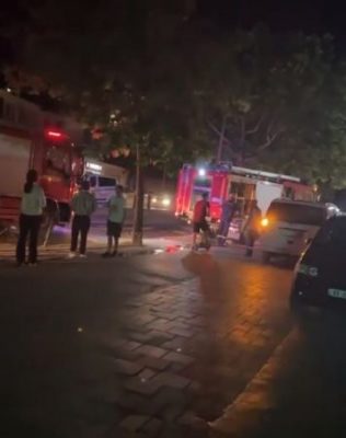 Rrjedhje gazi në një autobot në Tiranë, forcat zjarrfikëse në vendngjarje