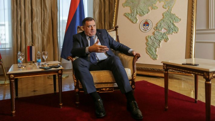 Dodik kërkon ndarjen e Republikës Srpska nga Bosnja