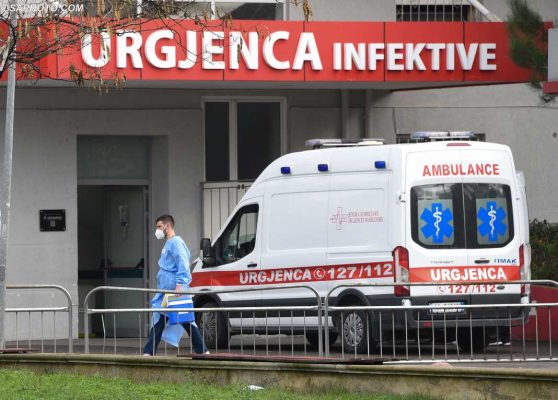 Një humbje jete dhe 549 të infektuar nga Covid në Shqipëri në 24 orët e fundit