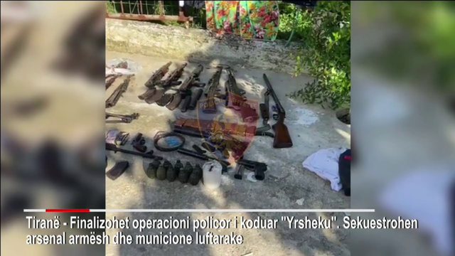 Zbulohet një depo me snajper dhe municione luftarake në Tiranë