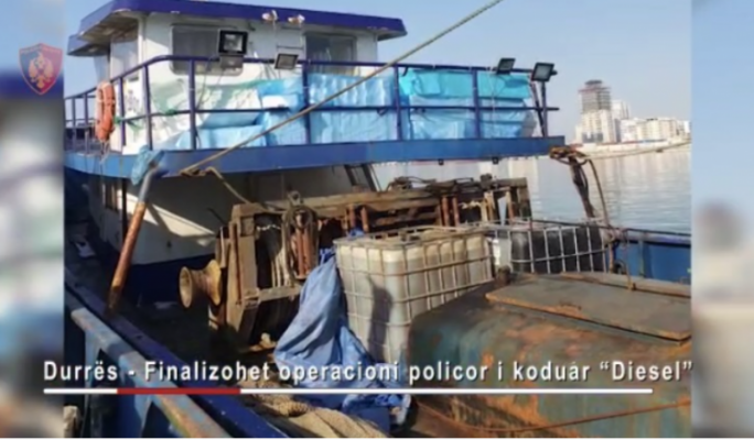 80,000 litra naftë kontrabandë/ Gjykata lë në burg kapitenin dhe mekanikun e peshkarexhës në Durrës