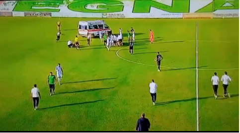 Tirana-Egnantia fillon me incidente/ Lojtari dëmtohet gjatë lojës dhe niset në spital pa ndjenja në spital