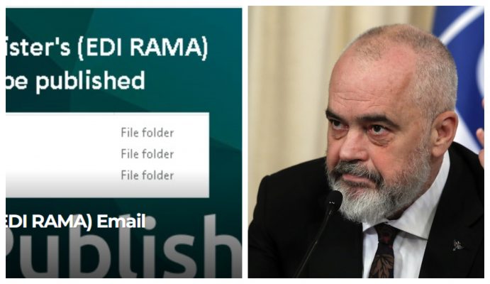 E kishin paralajmëruar/ Hakerat publikojnë emailet e kryeministrit Edi Rama