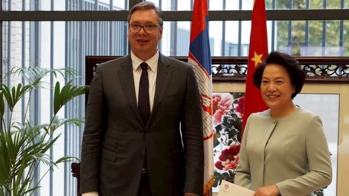 Vuçiç kërkon mbështetjen e Kinës për Kosovën