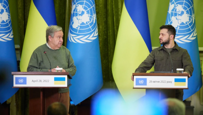 Kreu i OKB do takohet të enjten me Zelenskyn dhe Erdoganin në Ukrainë
