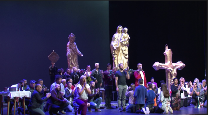 “Cavalleria rusticana” në Teatrin Kombëtar/ Shfaqja sjell në Tiranë edhe artistët italianë