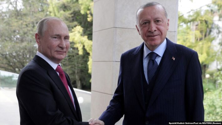Erdogan: Putini është zbutur dhe është më i hapur për dialog