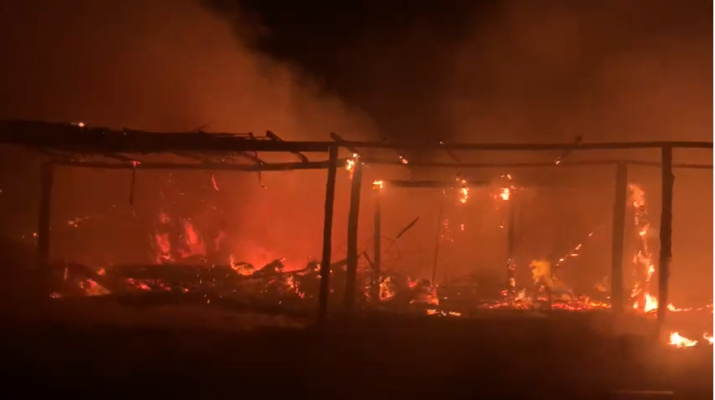 Video- Digjet restoranti veror në Zvërnec