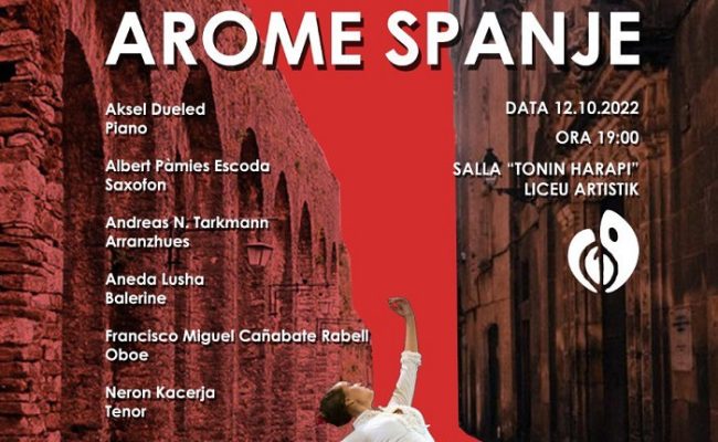 “Aromë Spanje”, koncerti i veçantë nën tingujt spanjollë plot ritëm