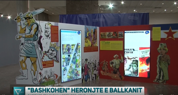 “Bashkohen” Heronjtë e Ballkanit/ Ekspozitë me novela grafike në Muzeun Historik Kombëtar