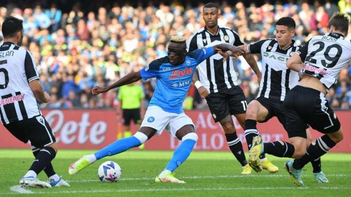 Napoli i pandalshëm, mund Udinesen dhe rrit në 11 pikë avantazhin nga Milani dhe Lazio