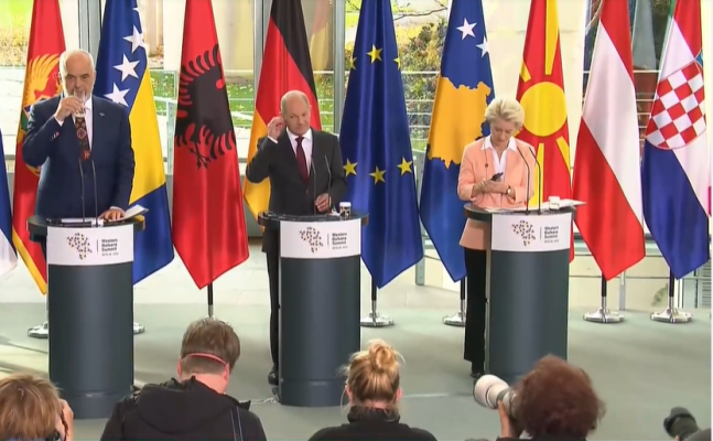 Samiti i Procesit të Berlinit/ Scholz: Mbështetje ndaj Ballkanit Perëndimor për krizën energjitike