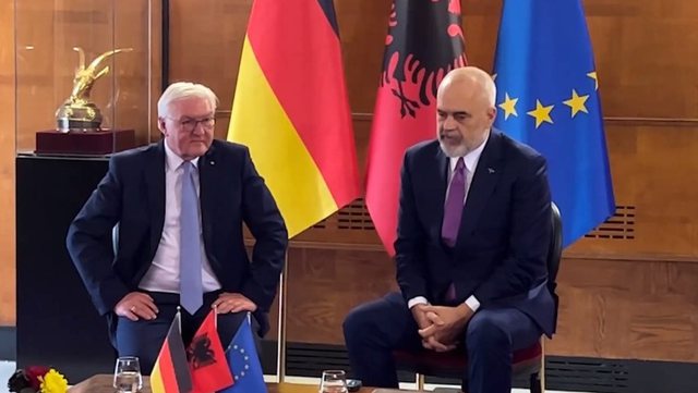 Situata politike dhe Procesi i Berlinit/ Rama takon presidentin e Gjermanisë
